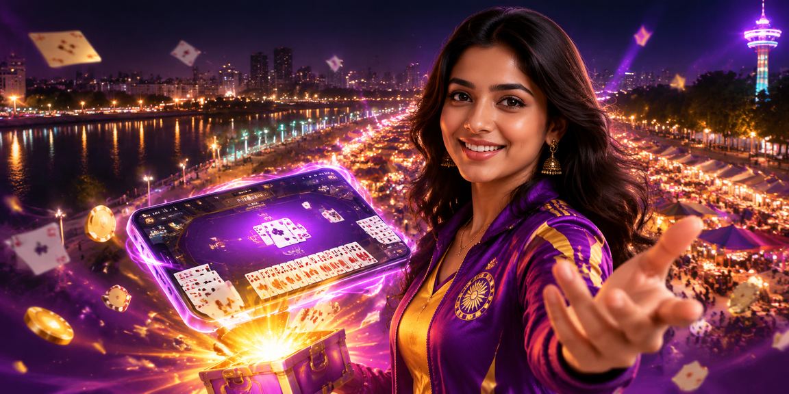 Crowded cricket stadium in India